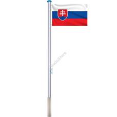 Zászlótartó rúd szlovák zászlóval HOP1001704