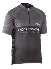 NORTHWAVE Mez NW FORCE EVO JUNIOR rövid L (9-10 év) fekete/piros 89241083-16-L