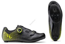 NORTHWAVE CIPŐ NW ROAD STORM CARBON 2 40 FEKETE/FLUO SÁRGA 80221013-04-40